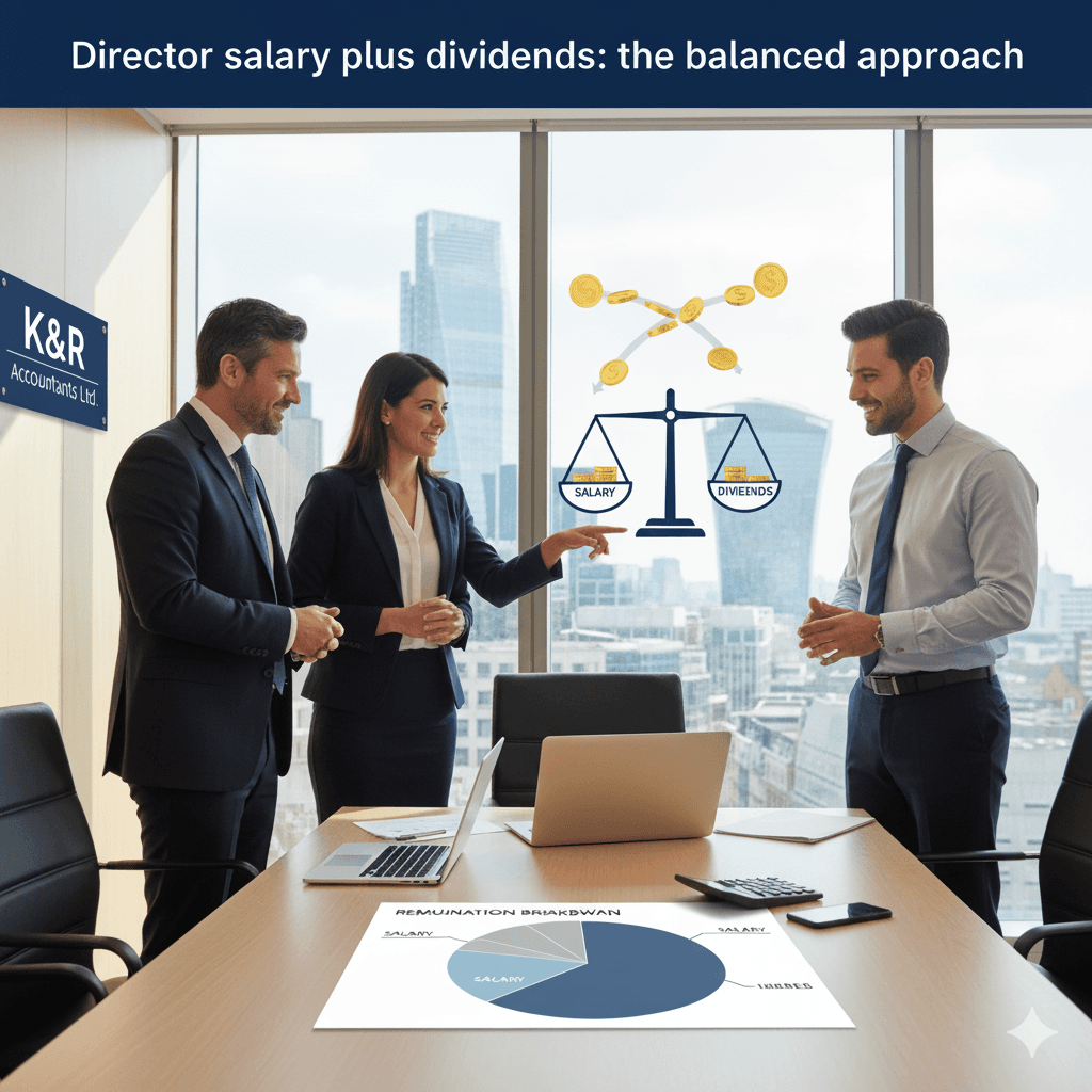 Director salary + dividends: the balanced approach